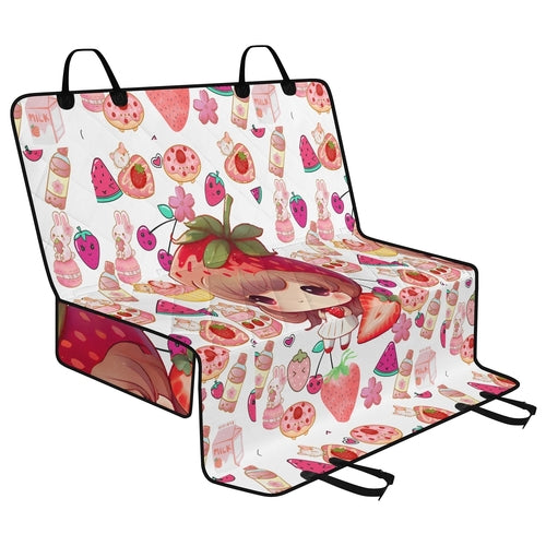 Strawberry Car Pet Seat Cover