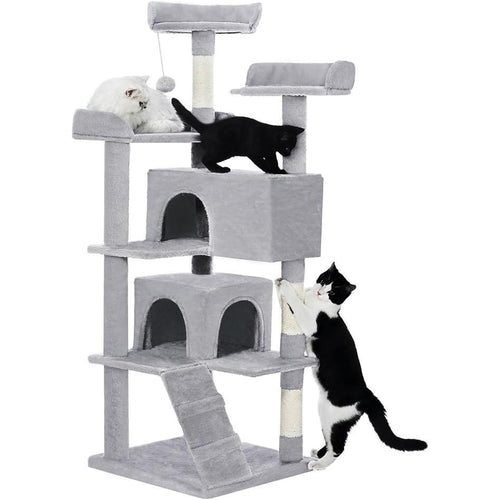 Made4Pets 56-inch Pet Cat Tree For Indoor Cats Multi-Level Cat Tree